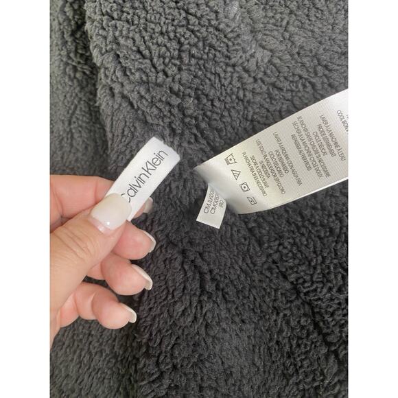 Calvin Klein Men's Sherpa Lined Classic Soft Shell Jacket Size Medium - Picture 6 of 10